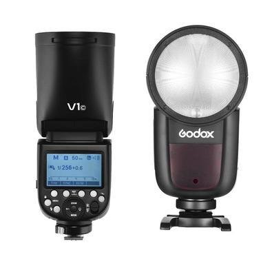 Flash Godox V1-s Cabeça Redonda Ttl Master Speedlight Para Sony