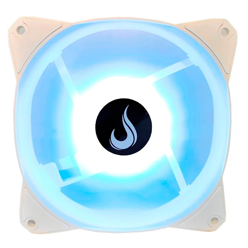 Kit Cooler FAN com 3 Unidades Rise Mode, 120mm, RGB, Controle Remoto, Branco - RM-CF-02-RGB 7