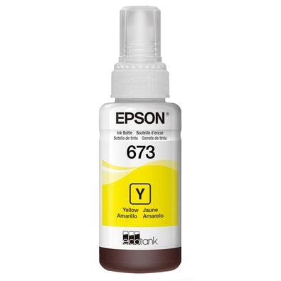 Refil Tinta Epson T673420al Amarelo