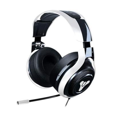 ERGONOMIA E PESO OTIMIZADOS Para uso prolongado o Destiny 2 Razer ManO’War TE, tem conchas auriculares giratórias, almofadas macias e extra-grandes,