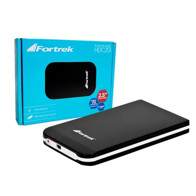 Case Para Hd 2.5 Externo Hdc-251 Preto Fortrek