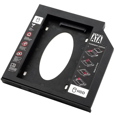 Adaptador Caddy Gt-dh02 - Para SSD Ou HDD De Notebook - 12,7mm - Goldentec 39889