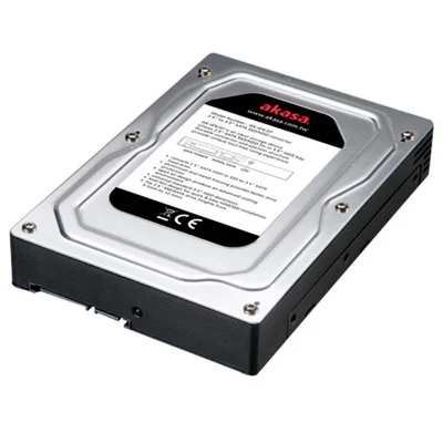Conversor De SSD Ou HD 2.5 Para HD 3.5 - Converte SSD Ou HD 2.5 Para HD 3.5 - Akasa Ak-ien-07