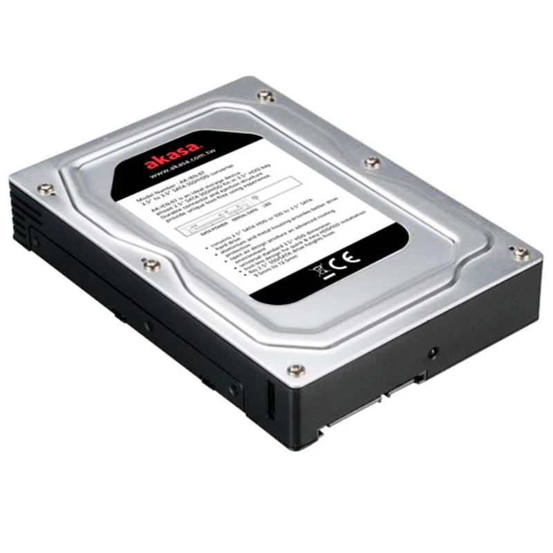 Conversor De SSD Ou HD 2.5 Para HD 3.5 - Converte SSD Ou HD 2.5 Para HD 3.5 - Akasa Ak-ien-07