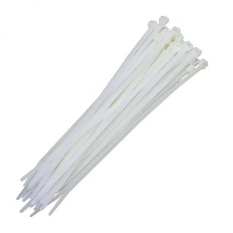 Imagem 2 de 2 do produto Abraçadeira Nylon Pa66 15cm - 20 Unidades - Branco - Elgin 46ab36150020