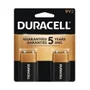 Bateria Alcalina Duracell Duralock, 9v, Cartela Com 2 Unidades