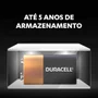 Bateria Alcalina Duracell Duralock, 9v, Cartela Com 2 Unidades