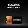 Bateria Alcalina Duracell Duralock, 9v, Cartela Com 2 Unidades