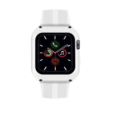 Pulseira Dual Shock Para Apple Watch 42mm - Branca - Gshield
