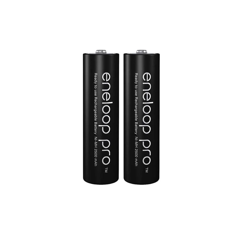 Pilha Recarregavel Panasonic Eneloop Pro 2550ma Aa Blister, Com 2 Bk-3hcce/2bb