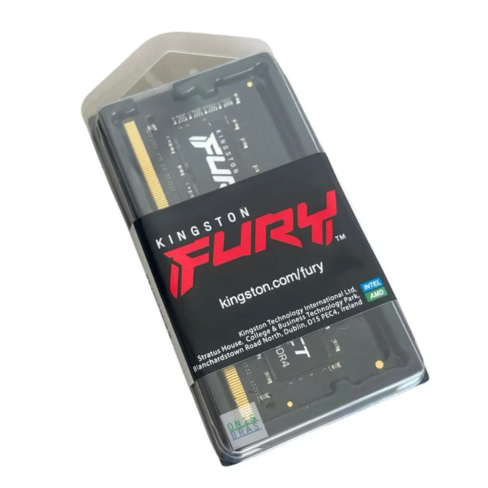 Imagem 2 de 5 do produto Memória Kingston Fury Impact SODIMM, 16GB, 2666MHz, DDR4, CL16, Para Notebook - KF426S16IB/16