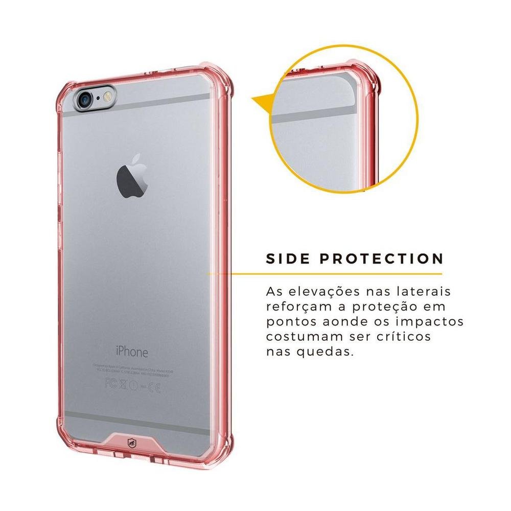 Imagem 3 de 5 do produto Capa Ultra Slim Air Rosa Para Iphone 6 Plus - Gorila Shield