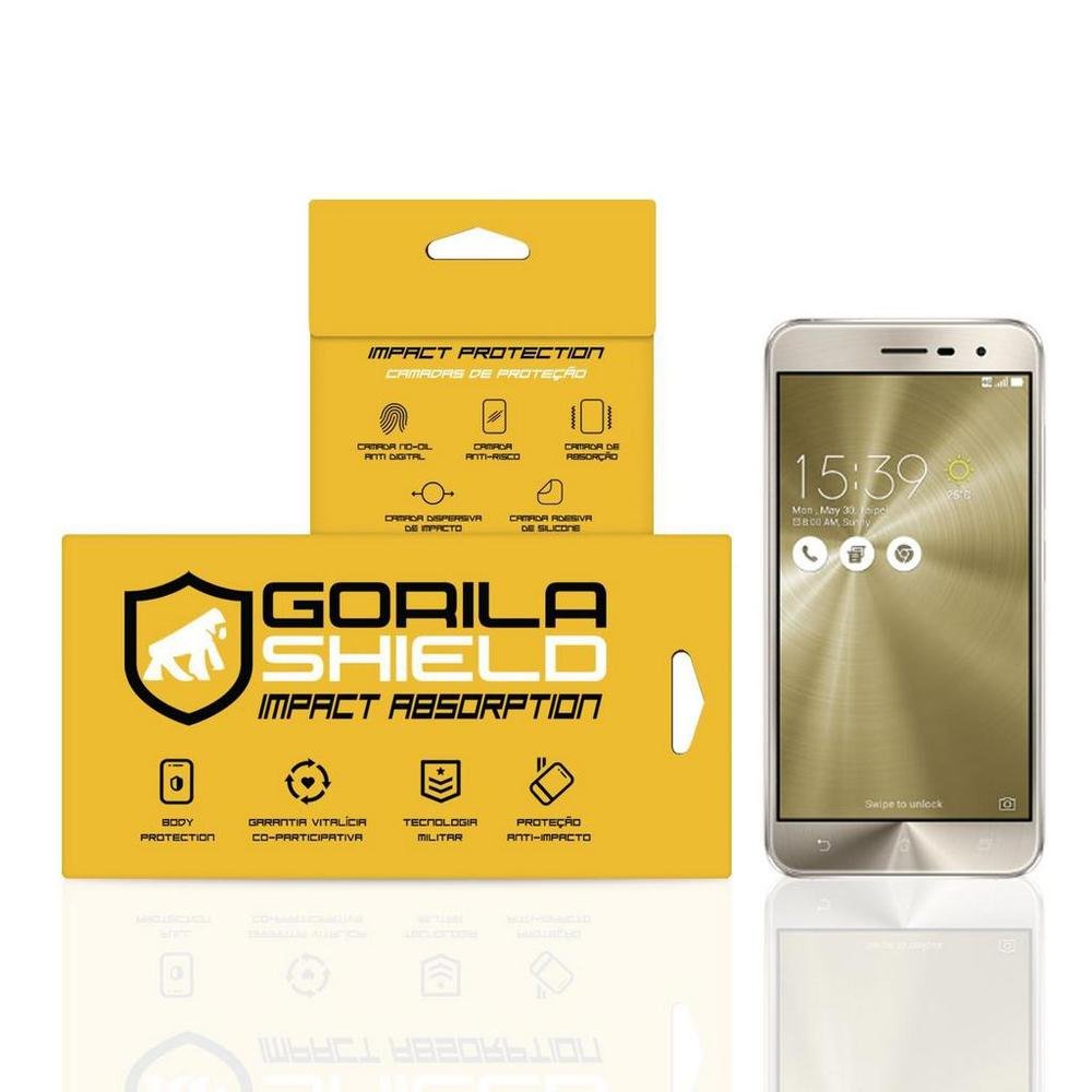 Película De Vidro Dupla Para Asus Zenfone 3 5.2 Ze520kl - cobre Apenas Superfície Plana Da Tela - Gorila Shield Película De Vidro Dupla Para Asus Zenfone 3 5.2 Ze520kl - cobre Apenas Superfície Plana Da Tela - Gorila Shield