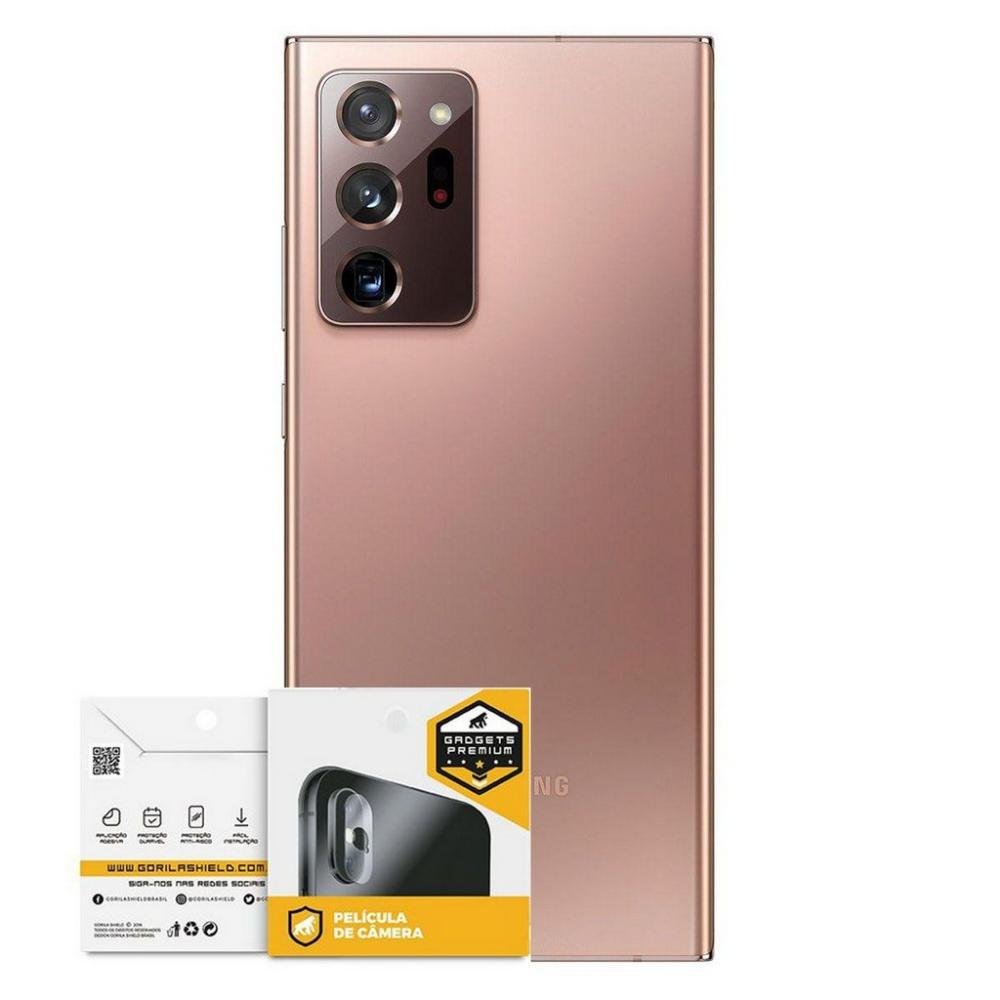 Imagem 2 de 4 do produto Película De Lente De Câmera Para Samsung Galaxy Note 20 - Gshield