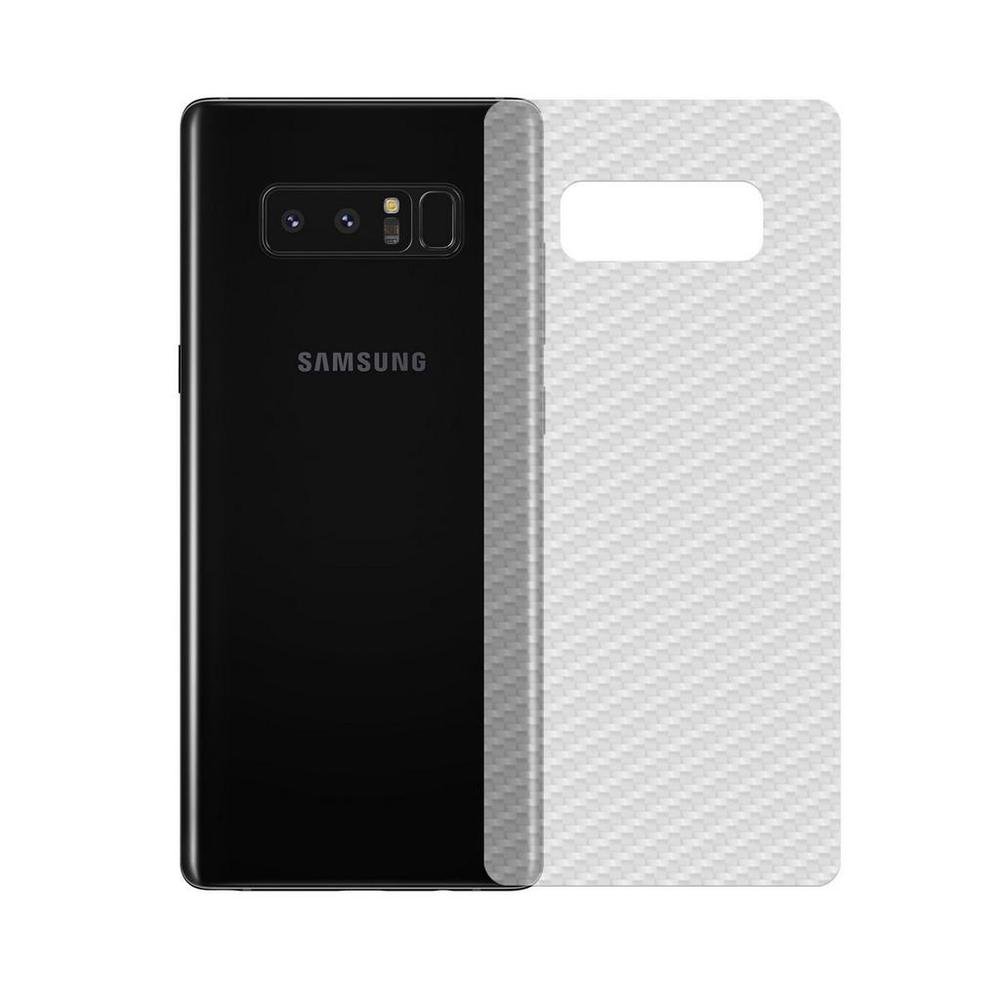 Imagem 2 de 5 do produto Película Traseira De Fibra De Carbono Transparente Para Samsung Galaxy Note 8 - Gorila Shield