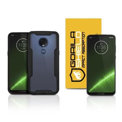 Kit Capa Dual Shock E Película De Nano Vidro Para Motorola Moto G7 Plus - Gorila  Shield | KaBuM!