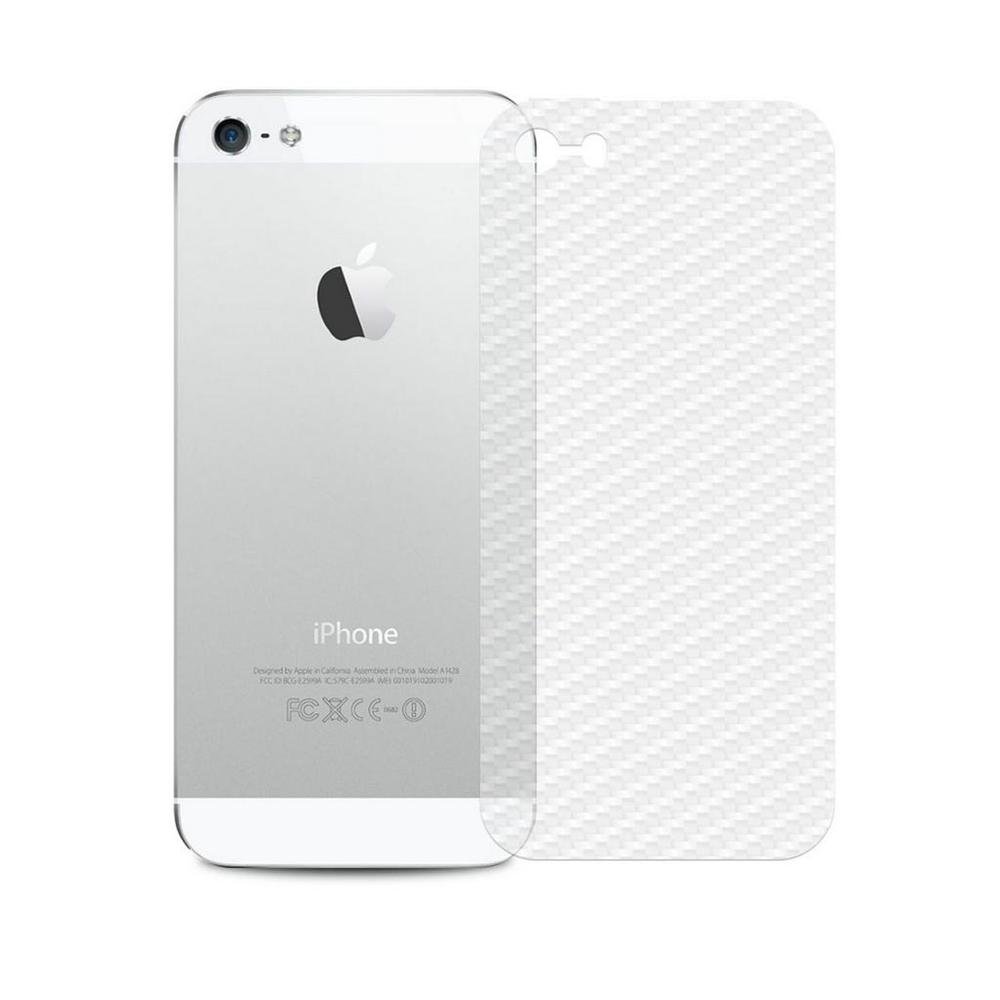 Imagem 3 de 5 do produto Película Traseira De Fibra De Carbono Transparente Para Iphone 5 , 5s , Se - Gorila Shield