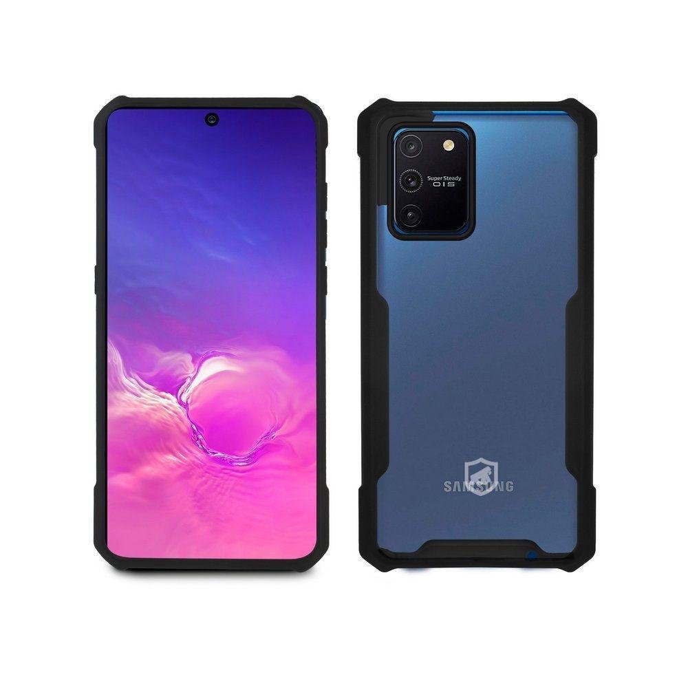 Imagem 5 de 5 do produto Capa Dual Shock X Preta Para Samsung Galaxy A91 - Gshield