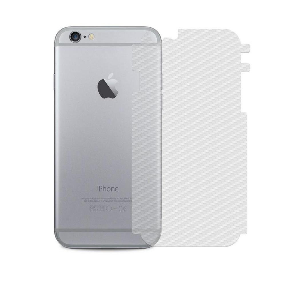Imagem 5 de 5 do produto Película Traseira De Fibra De Carbono Transparente Para Iphone 6 E 6s - Gorila Shield