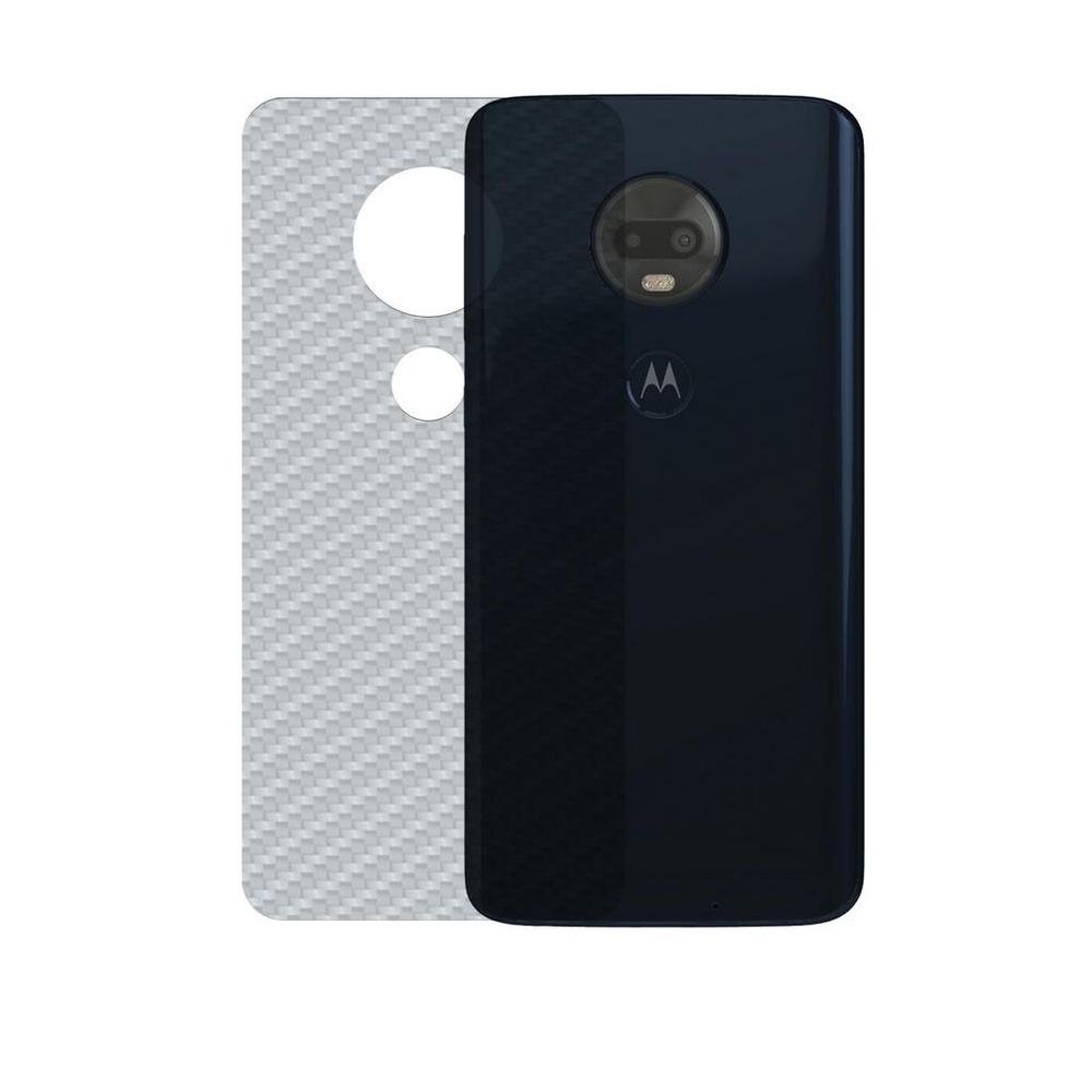 Imagem 3 de 5 do produto Película Traseira De Fibra De Carbono Transparente Para Moto G7 Plus - Gorila Shield