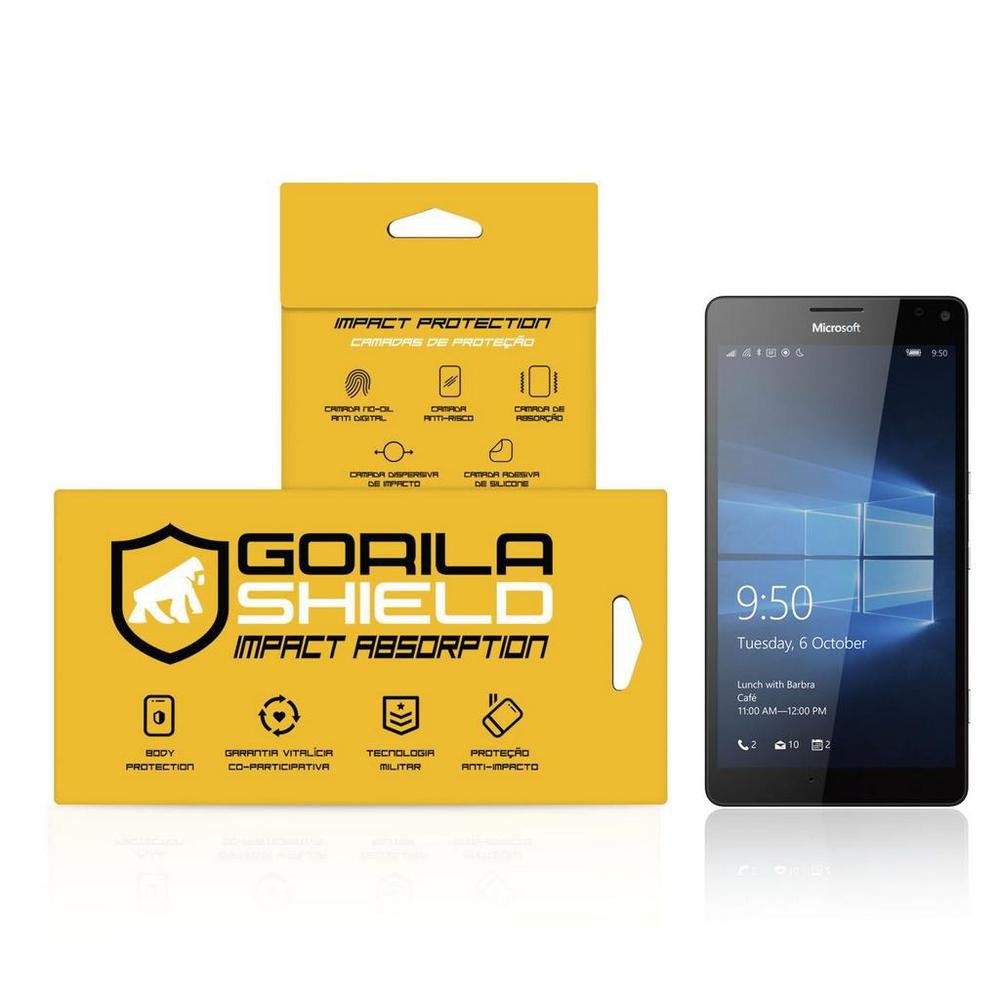 Película De Vidro Dupla Para Microsoft 950 - Gorila Shield Película De Vidro Dupla Para Microsoft 950 - Gorila Shield