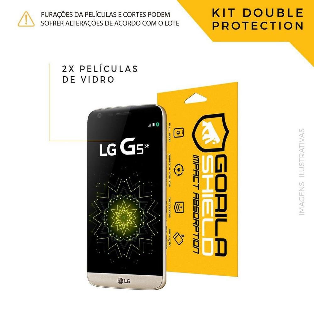 Película De Vidro Dupla Para Lg G5 - Gorila Shield