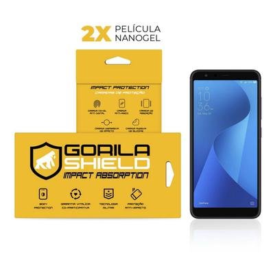 Película De Nano Gel Dupla Para Zenfone Max Plus M1 - Gorila Shield | KaBuM!