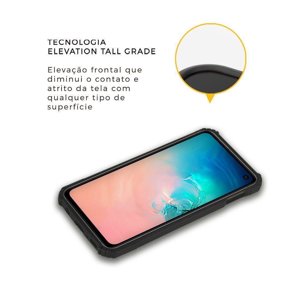 Imagem 2 de 4 do produto Capa Gshield Dual Shock X Preta, Para Samsung Galaxy S10e