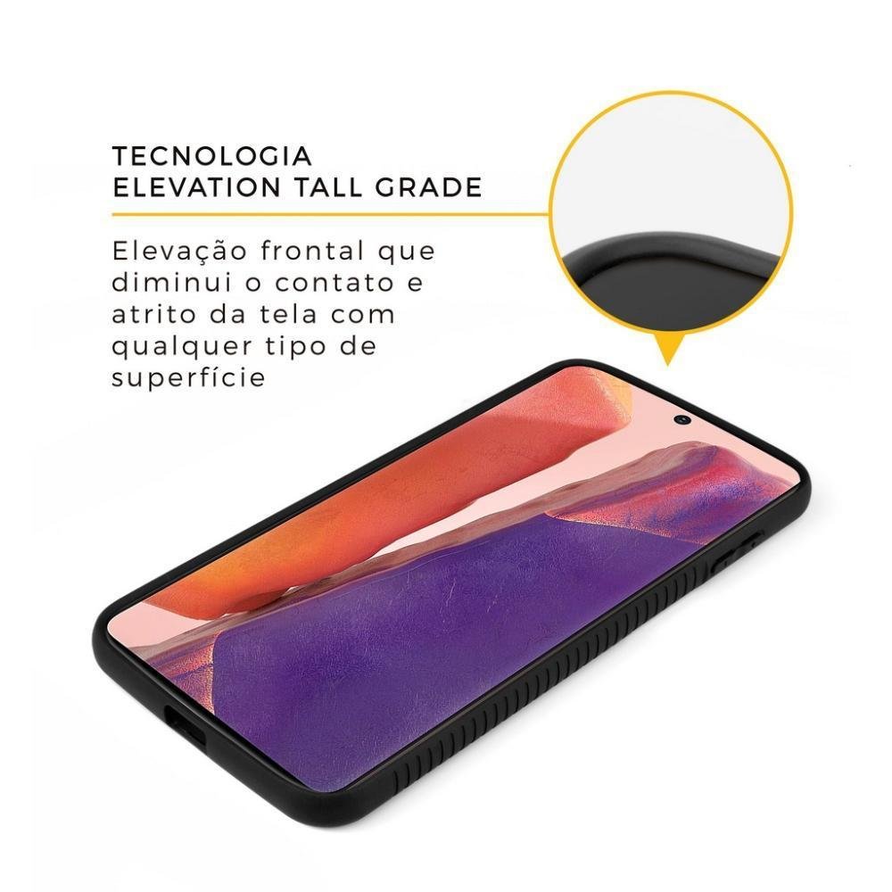 Capa Gshield Dual Shock X Preta Para Samsung Galaxy Note 20