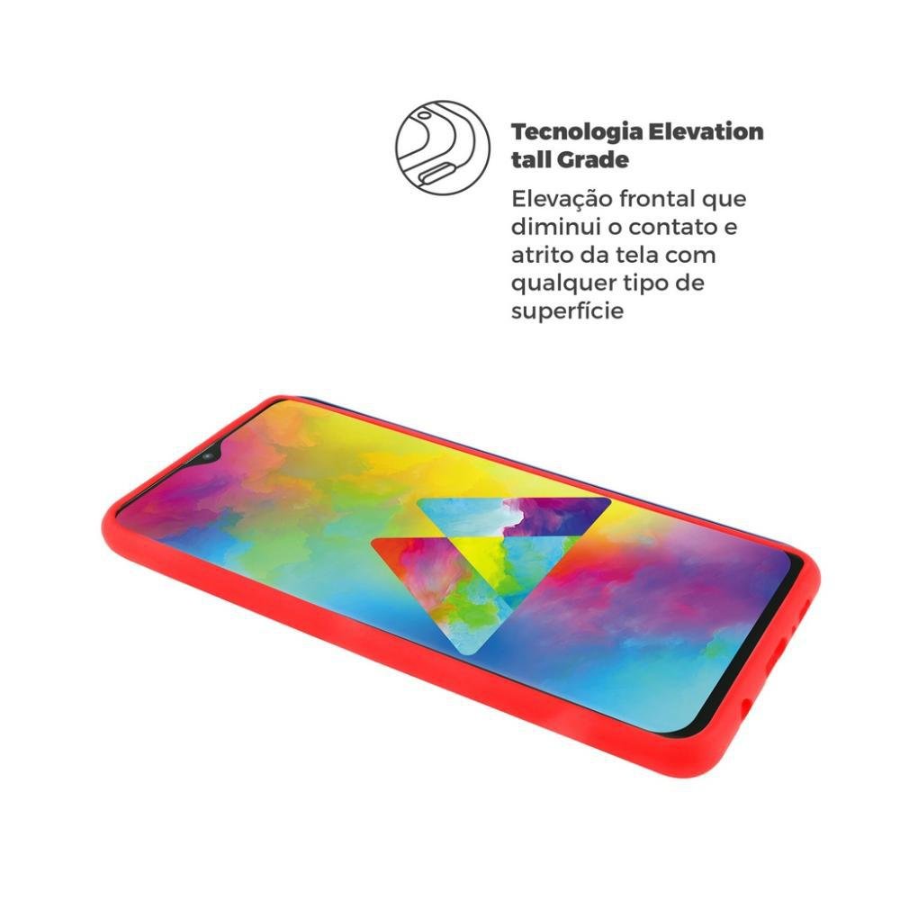 Imagem 2 de 4 do produto Capa Atomic Para Samsung Galaxy M20 - Vermelha - Gorila Shield