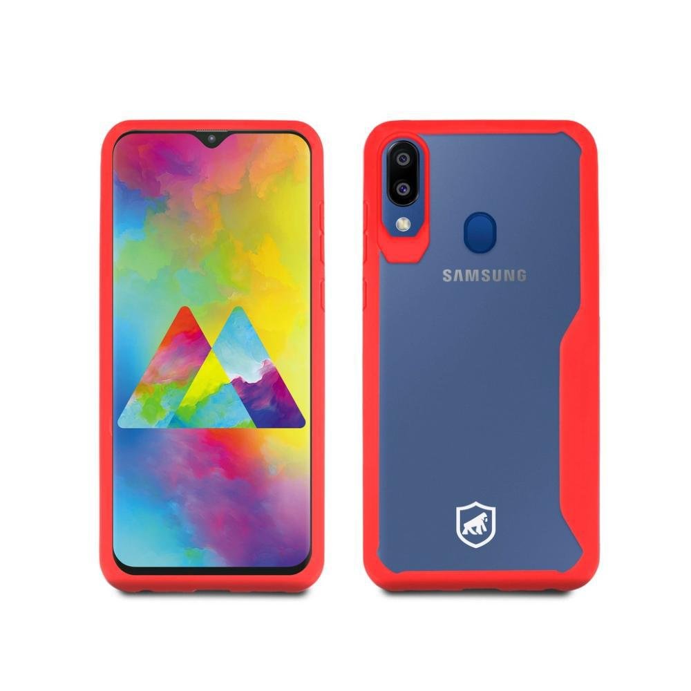 Imagem 4 de 4 do produto Capa Atomic Para Samsung Galaxy M20 - Vermelha - Gorila Shield
