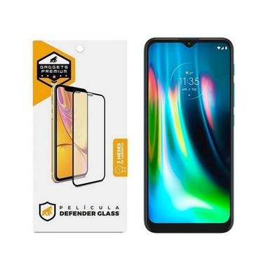 Película Gshield Defender Glass Para Motorola Moto G9 Play, Preta