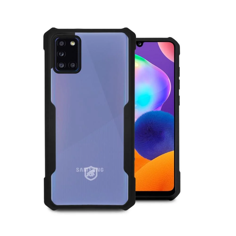 Imagem 3 de 4 do produto Capa Dual Shock X Preta Para Samsung Galaxy A31 - Gshield