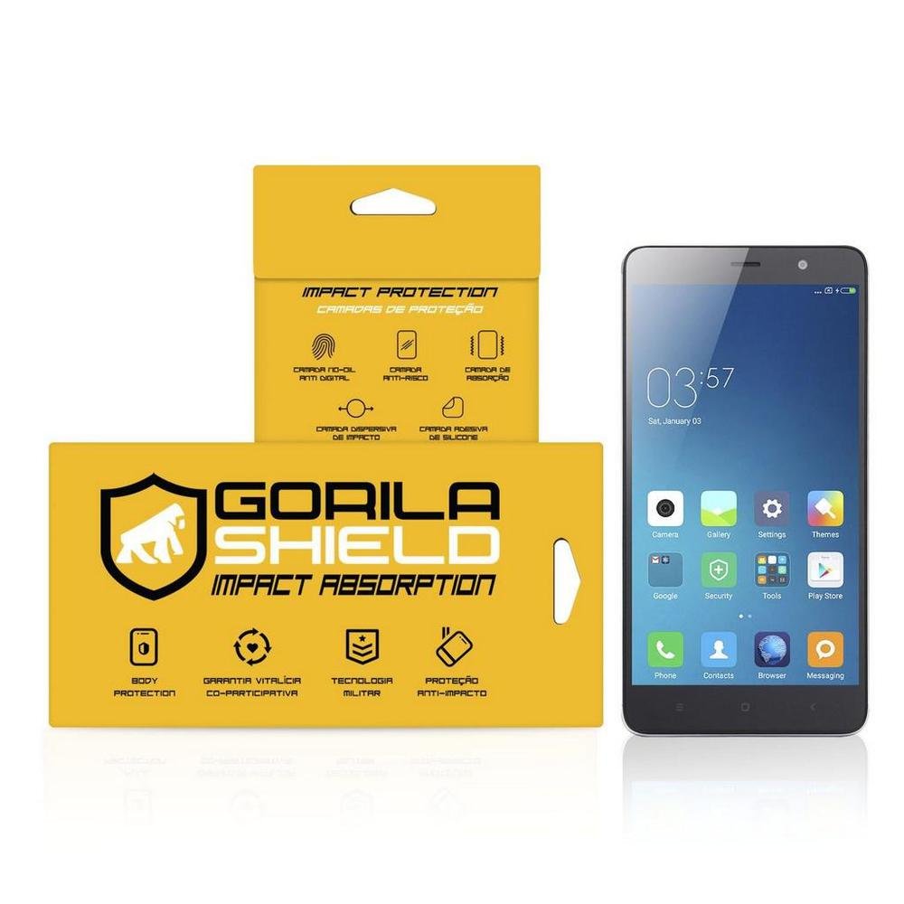 Película De Vidro Dupla Para Xiaomi Redmi 3 Note - Gorila Shield Película De Vidro Dupla Para Xiaomi Redmi 3 Note - Gorila Shield