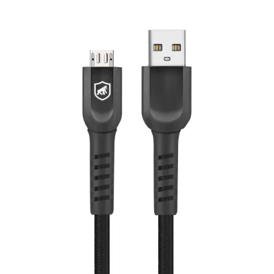 Cabo Micro USB Gshield Dual Shock, Preto, V8, 2M