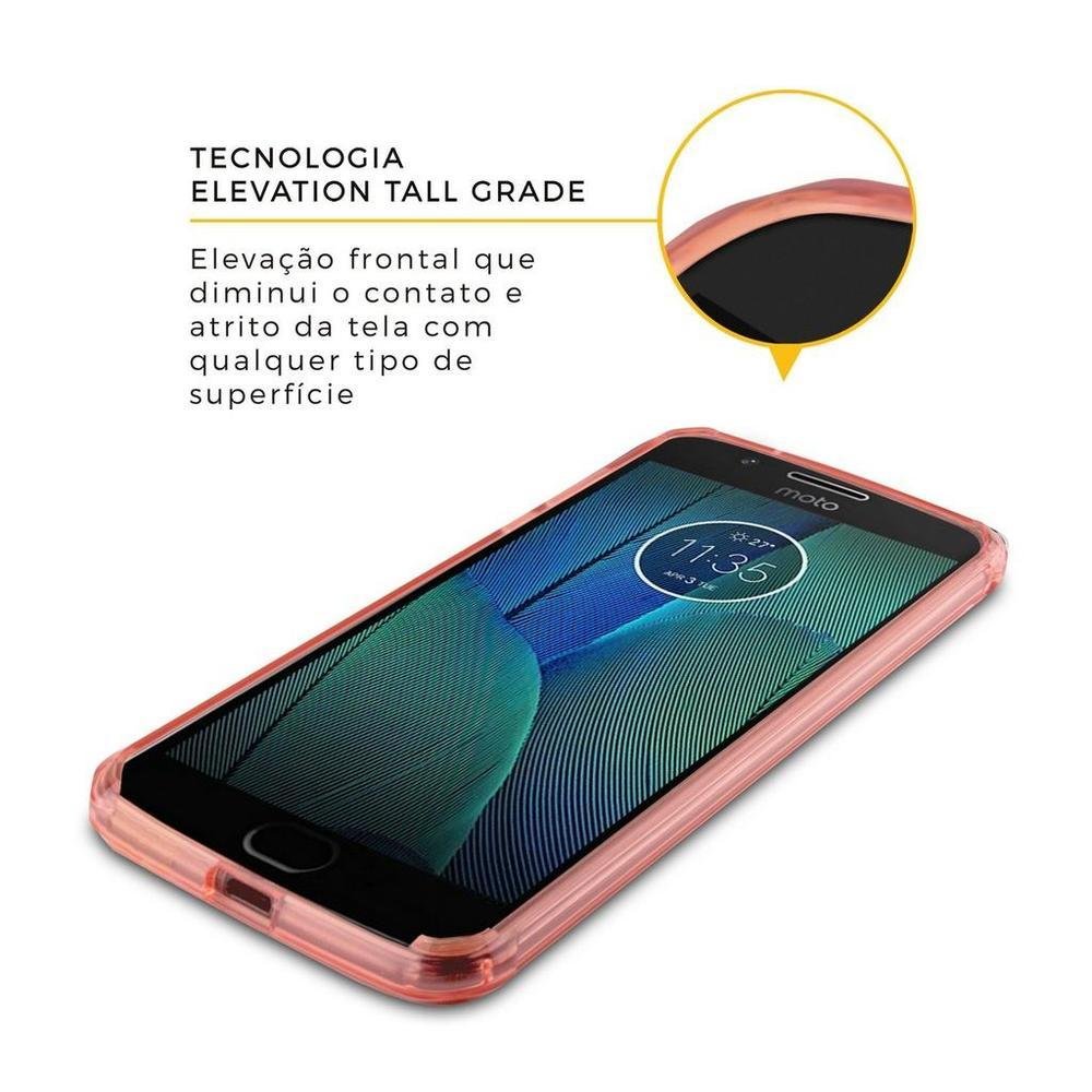 Imagem 3 de 5 do produto Capa Para Celular Gorila Shield Ultra Slim Air, Para Motorola Moto G5S, Rosa