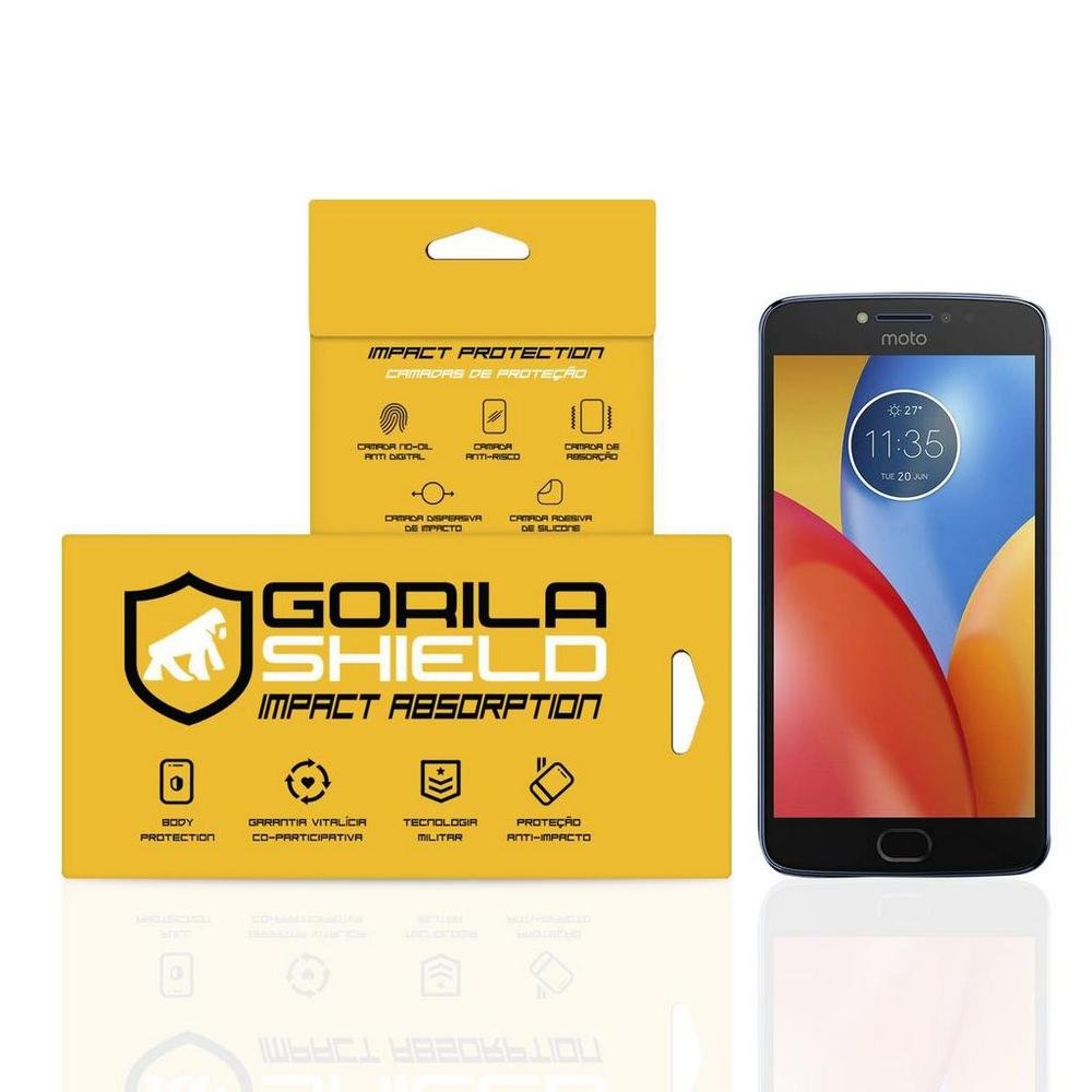 Película De Vidro Dupla Para Motorola Moto E4 - Gorila Shield Película De Vidro Dupla Para Motorola Moto E4 - Gorila Shield