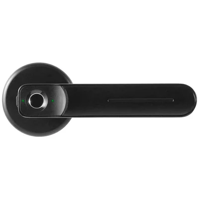Fechadura Eletrônica GOLDENTEC GT Digital, Biometria, Chave de emergência, Preto