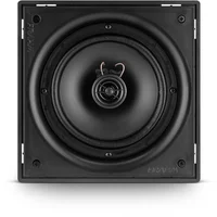 Caixa De Som Arandela Quadrada Preta 6'' 50w Rms Frahm - 6cx 50