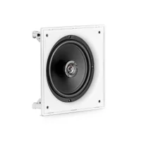 Arandela Frahm 8 Coaxial Quadrada Telar Alumínio 80w Rms
