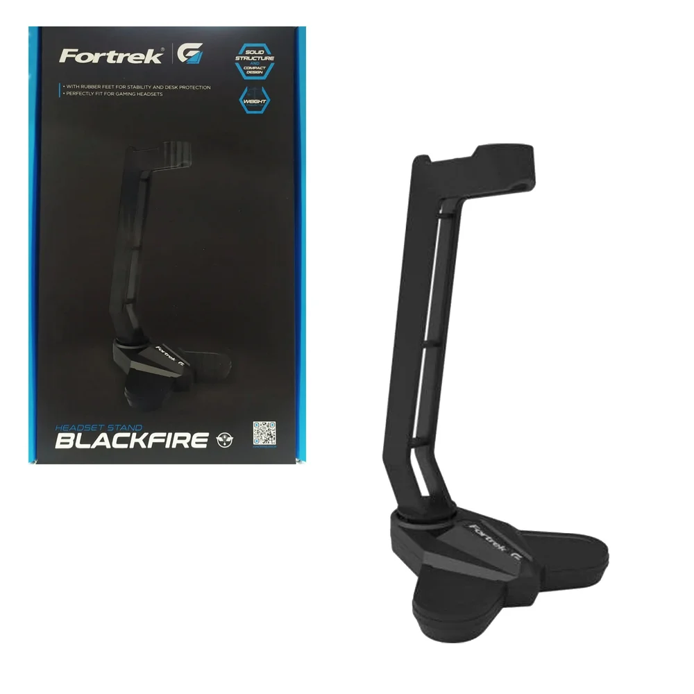 Imagem 3 de 5 do produto Suporte Para Headset Fortrek, Blackfire, Preto