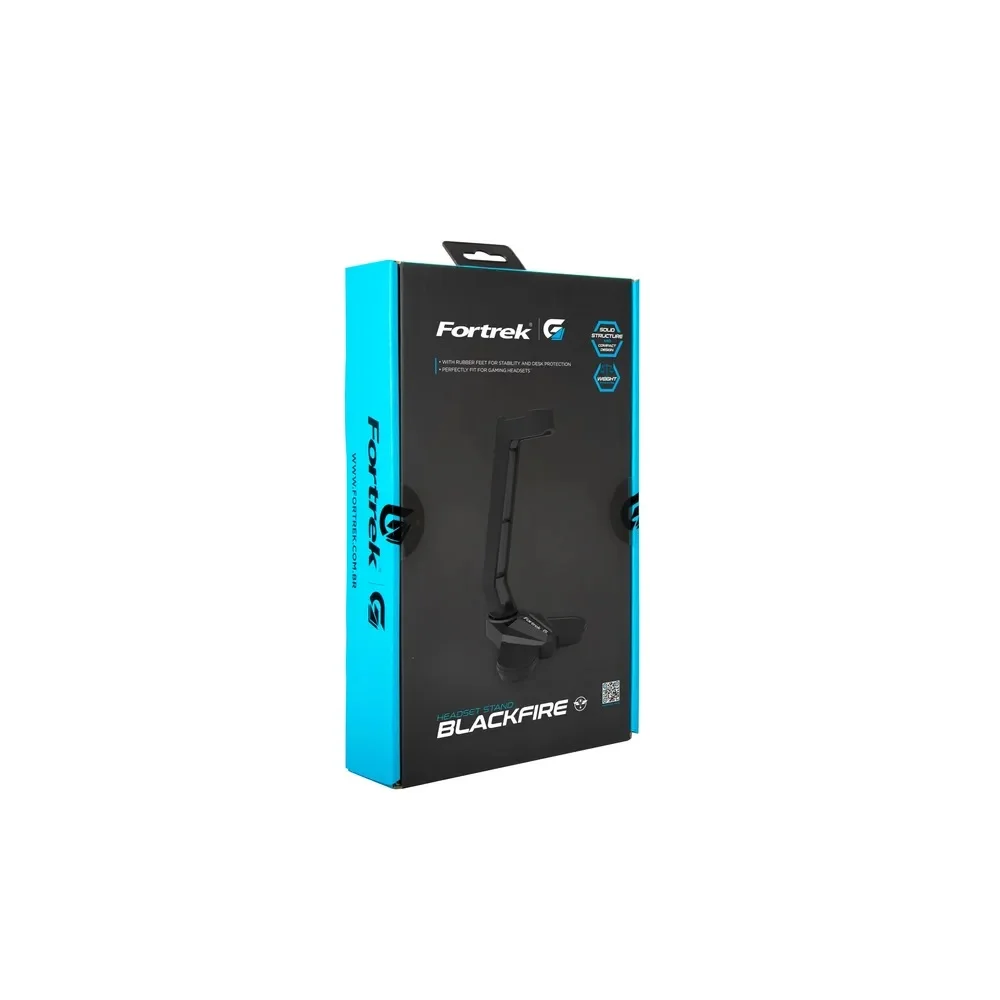 Imagem 5 de 5 do produto Suporte Para Headset Fortrek, Blackfire, Preto