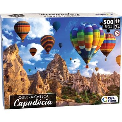 Quebra Cabeça Cartonado Capadocia Premium 500 Peças
