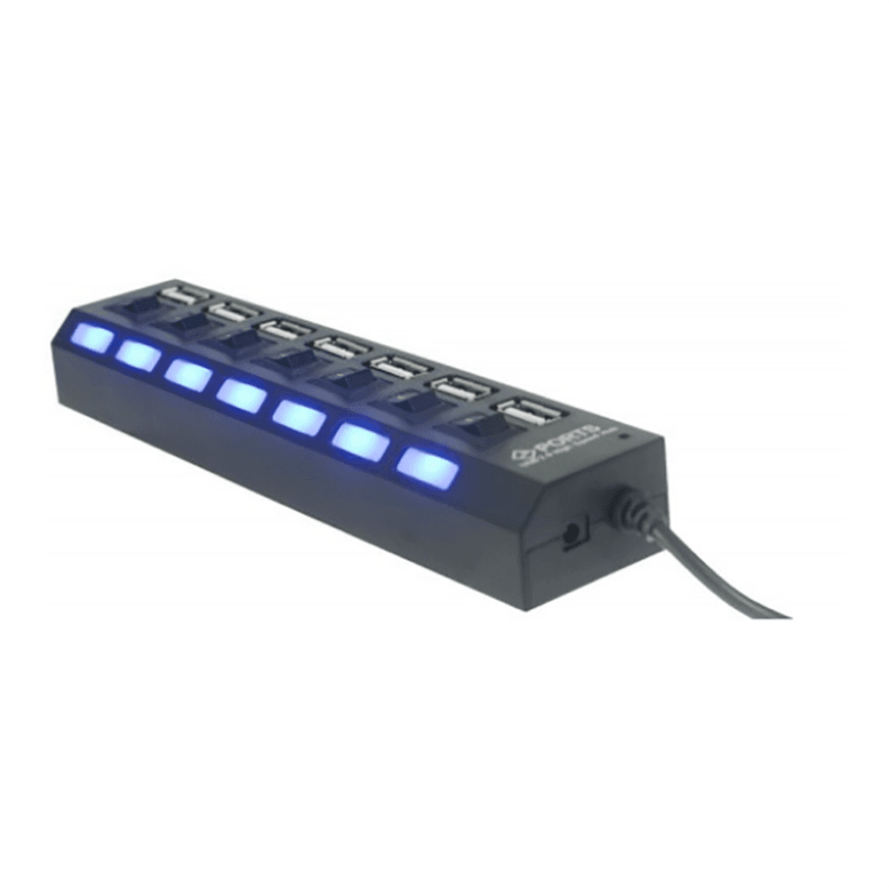HUB HiSpeed, 7 Portas USB 2.0 | KaBuM!