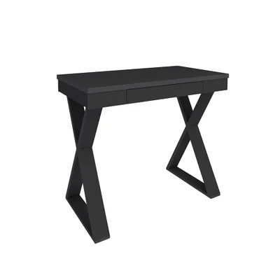 Mesa Para Computador Com 1 Gavetas Veneza-artany - Preto