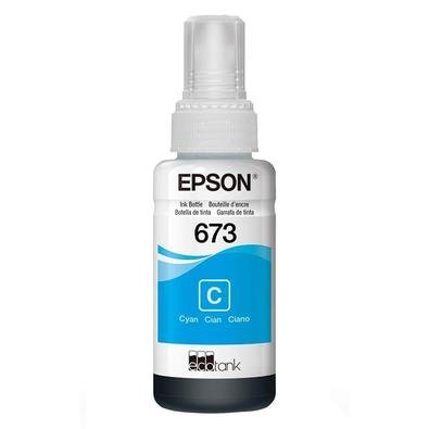 Refil de Tinta Epson T673220 Ciano para Impressora Tanque de Tinta L800 ,Com foco na alta qualidade de suas impressõ,es e na riqueza dos detalhes, a E