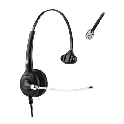 Headset Monoauricular Rj9 Fp-360, Premium Top Use, Para Telefones, Ip, Posição 3