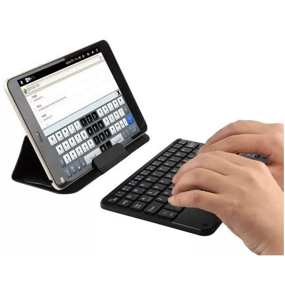 Imagem 2 de 2 do produto Mini Teclado Sem Fio Xtrad, Bluetooth, Para Tablet, Preto