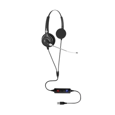 Headset Biauricular Fp 360, Premium, Usb - Top Use