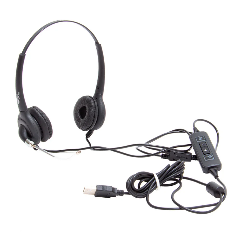 Imagem 2 de 3 do produto Headset Biauricular Fp 360, Premium, Usb - Top Use